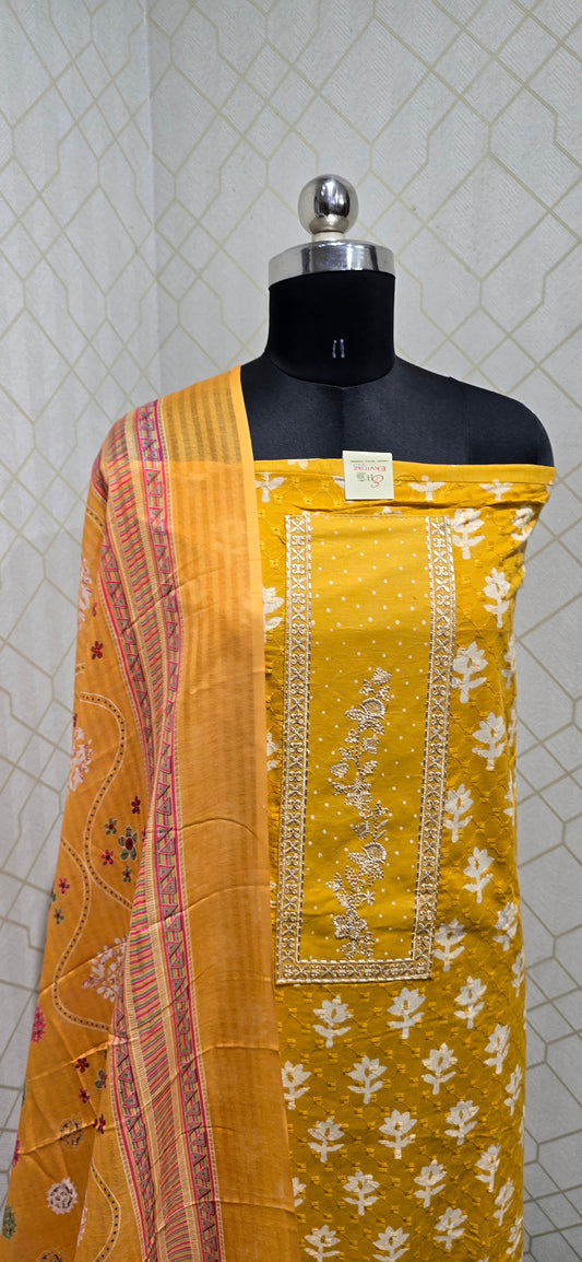 Premium Pure Cotton Suit - 81