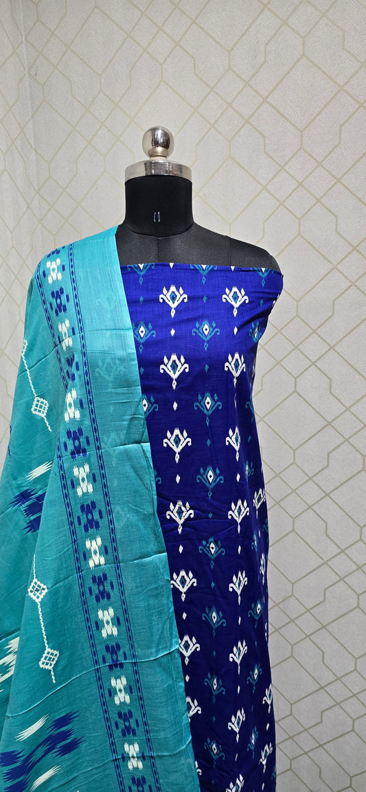 2.5 mtrs Office Wear Cotton Salwar - 10