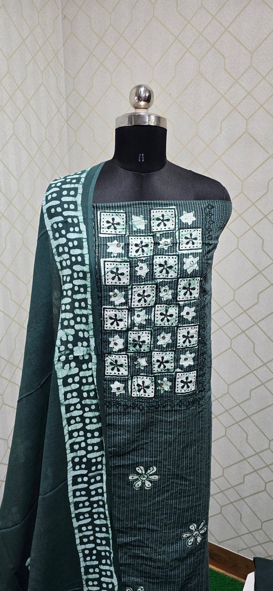 Bathik Cotton Suit - 30