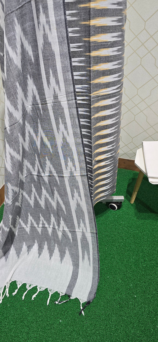Soft Ikkat Cotton Suit - 03