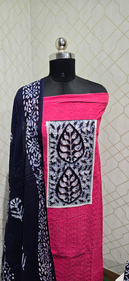 Bathik Cotton Suit - BC22