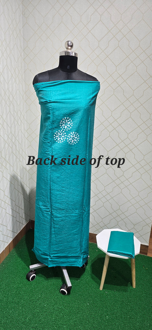 Bathik Silk Suit - 09
