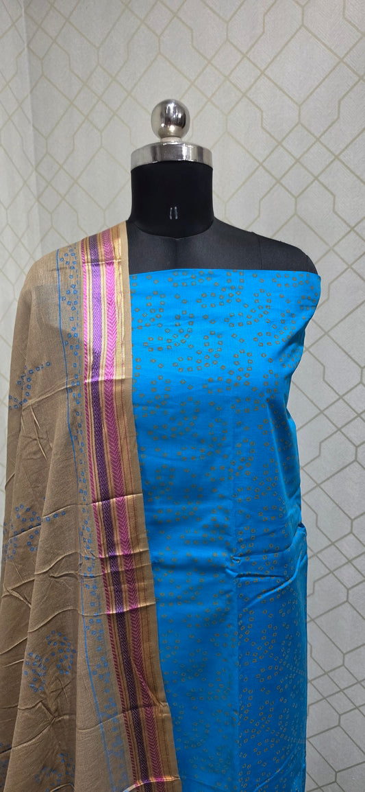 2.5 mtrs Office Wear Cotton Salwar - 02