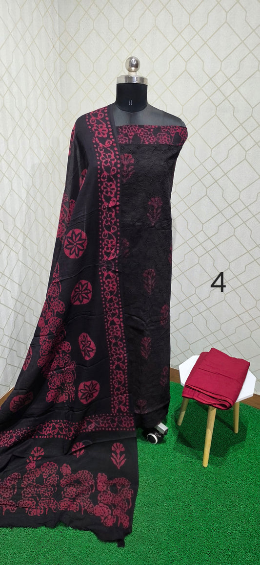 Hacobba bathik cotton suit - 04