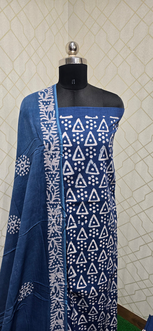 Bathik Cotton Suit - ASB18