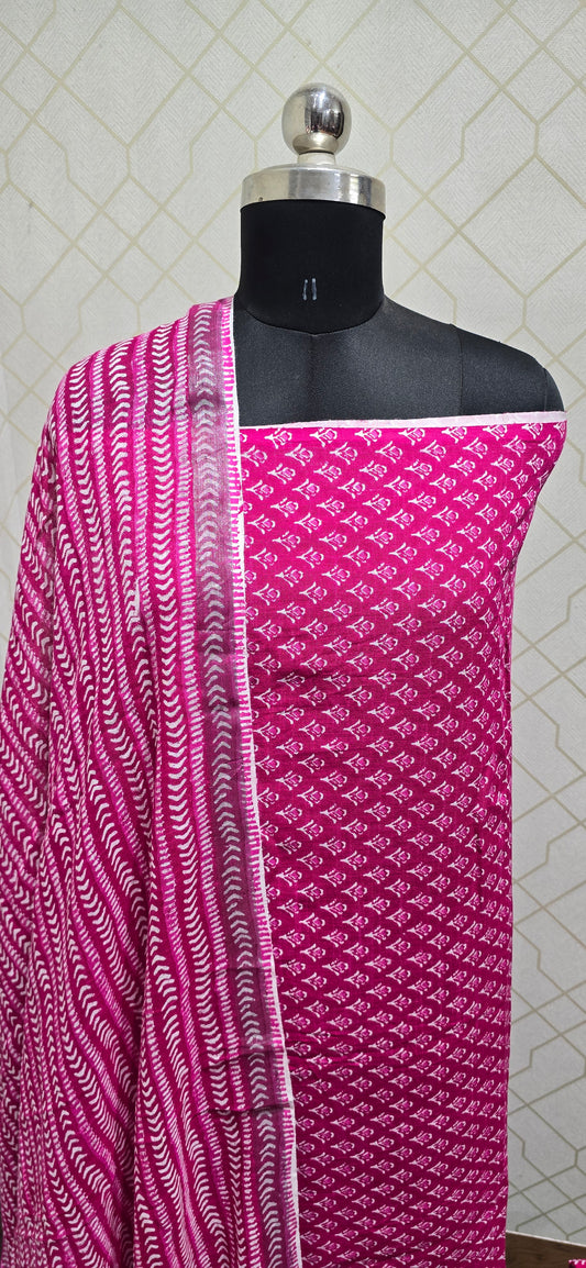 Block Printed Jaipuri Cotton - 28