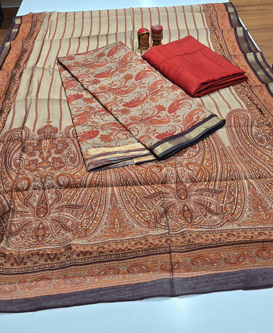 Semi-Maheswari silk - 05