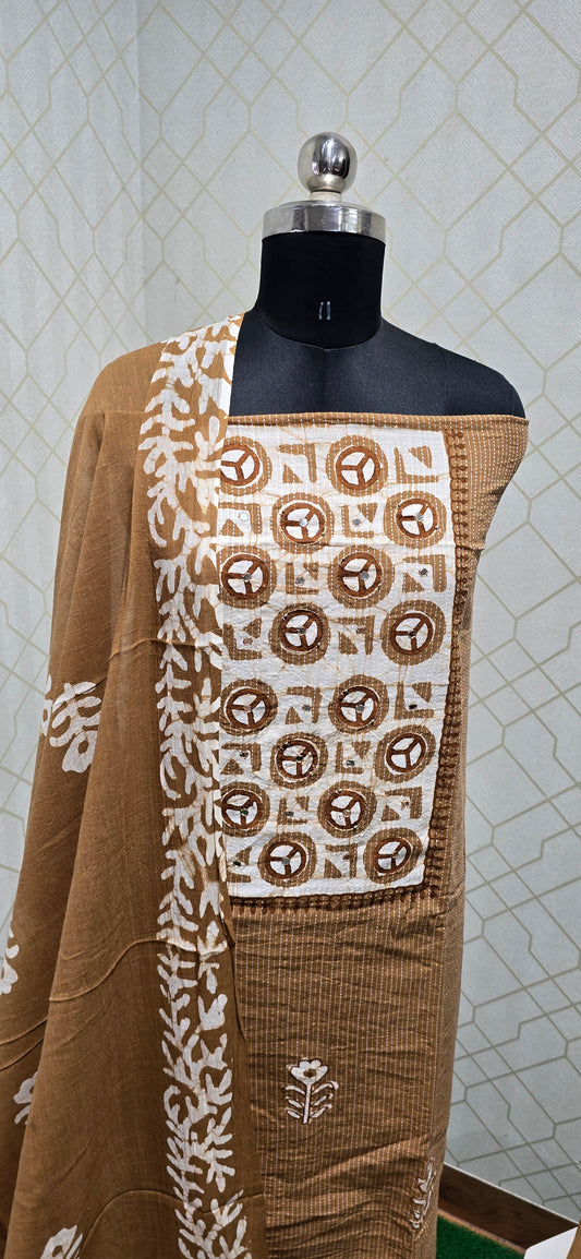 Bathik Cotton Suit - 24