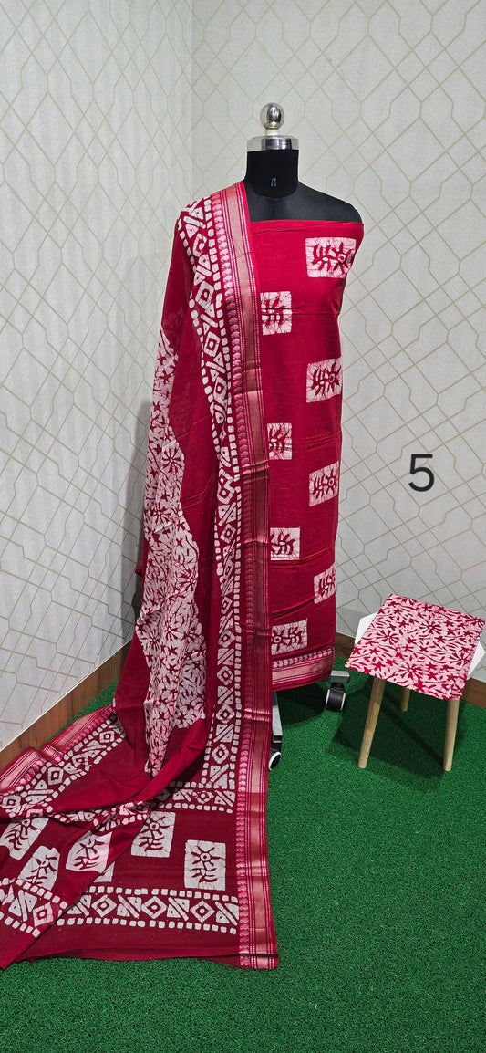 Bathik Cotton Suit - BC05