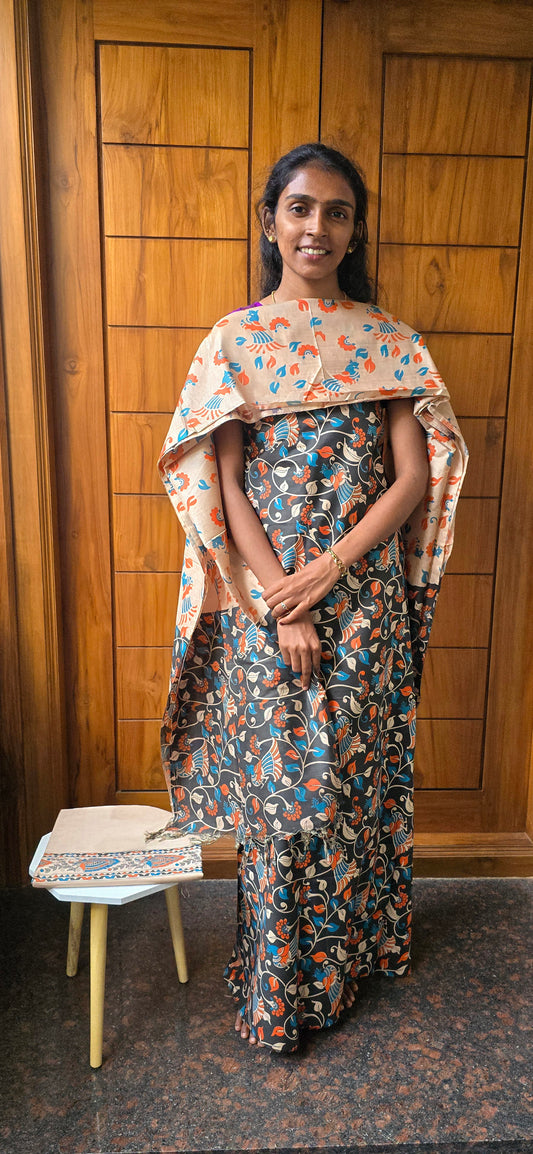 Katan Silk Suit - 4