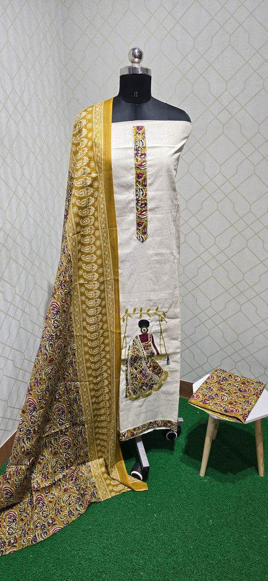 Customized Applique Kalamkari - 03