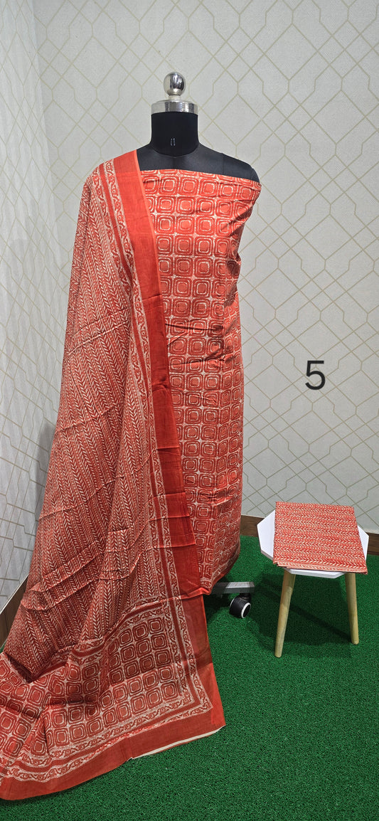 Block Printed Jaipuri Cotton - 05