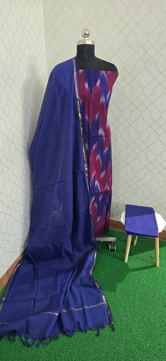 Office wear Handloom Cotton Suits - 2