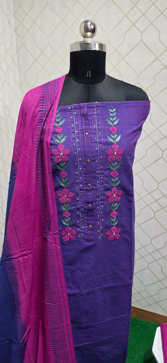 College / office wear silk suit - 05