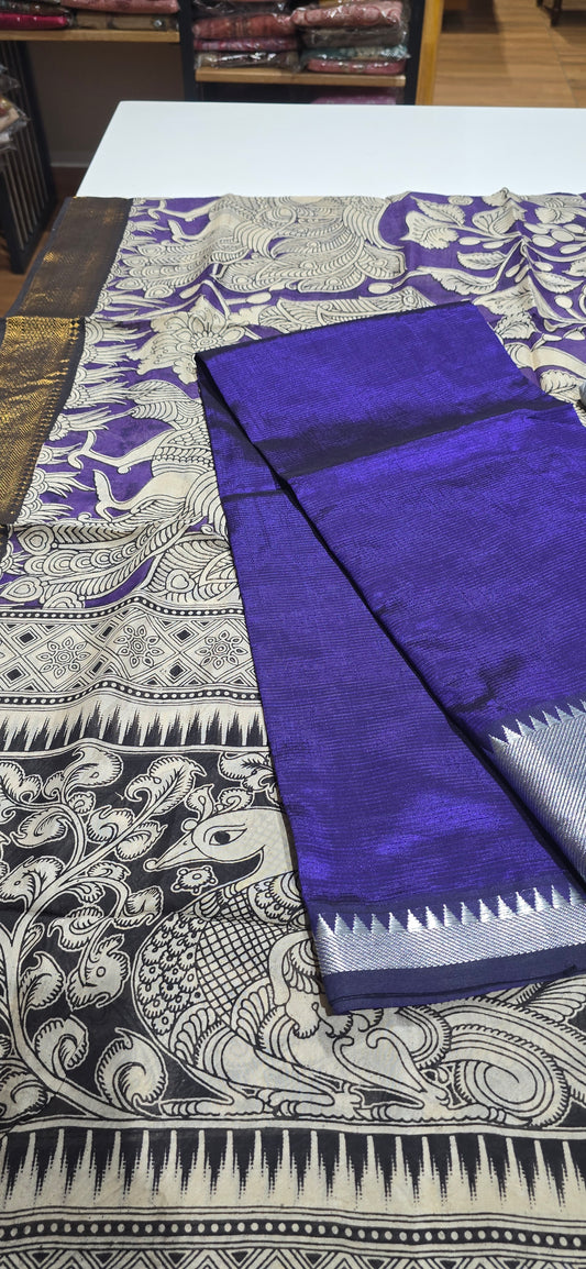Mangalagiri 3 piece silk - MSPN05