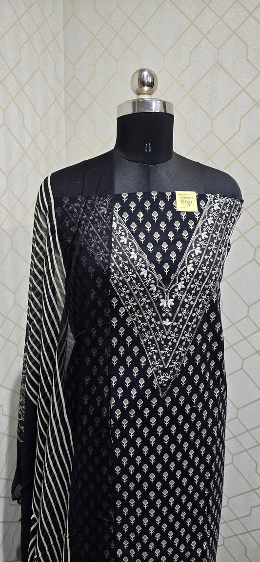 Premium Pure Cotton Suit - 84