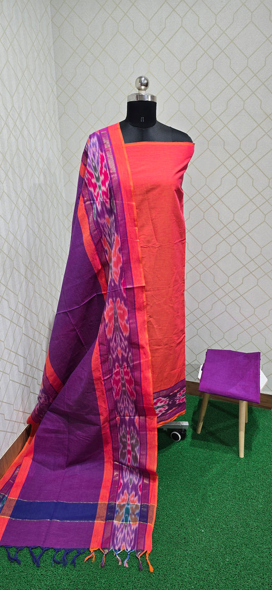 Office wear Handloom Cotton Suits - 01