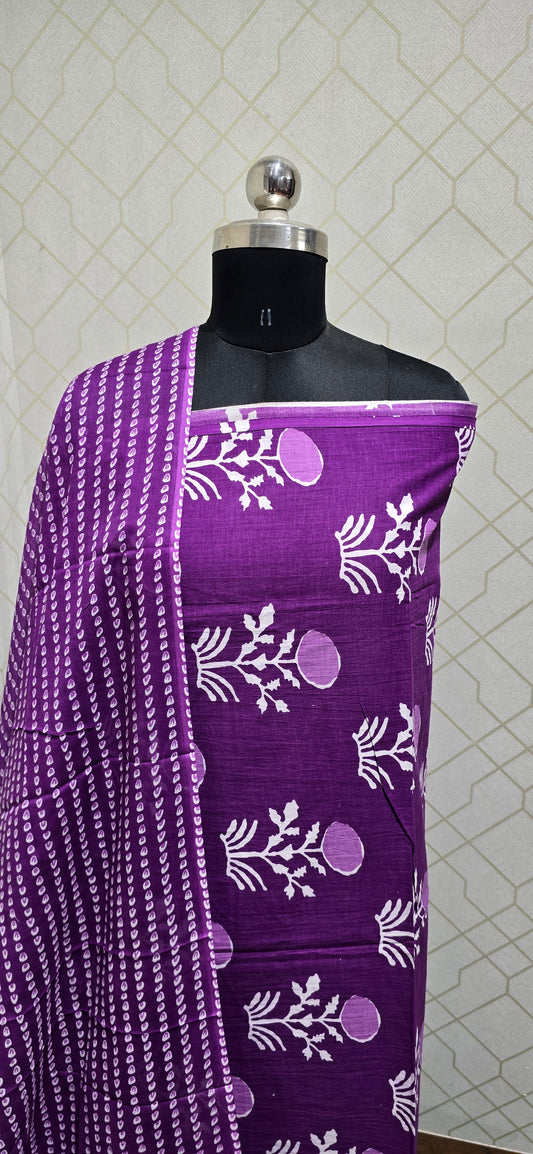 Block Printed Jaipuri Cotton - 02