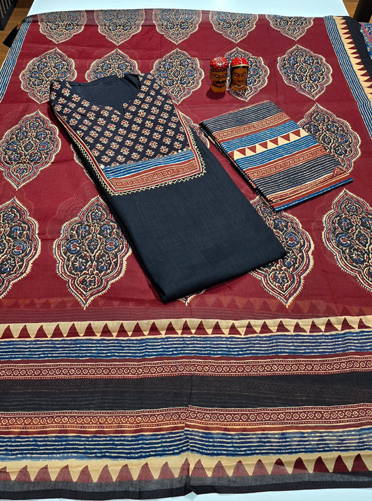 Ajrakh Cotton Special Edition - 04