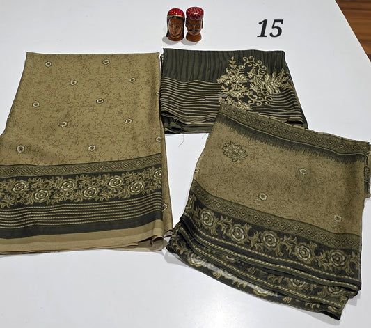 Crepe suit - 15