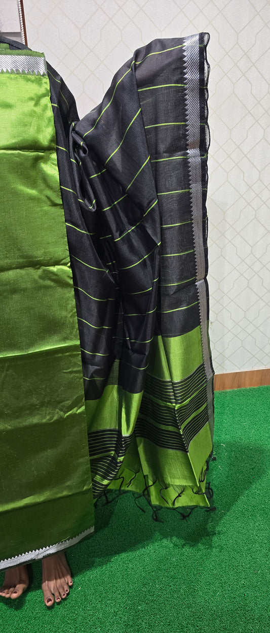 Mangalagiri 3 piece silk - MSP06