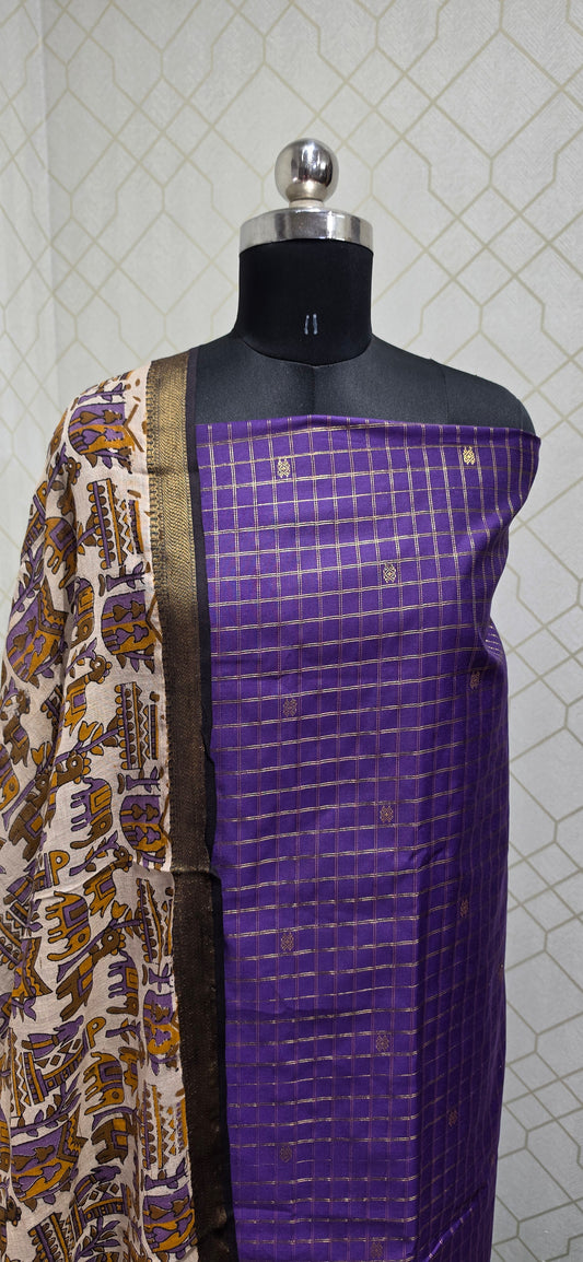 Customized Kalamkari Suits- CK4