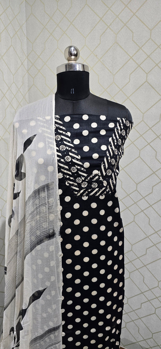 Premium Pure Cotton Suit - 88