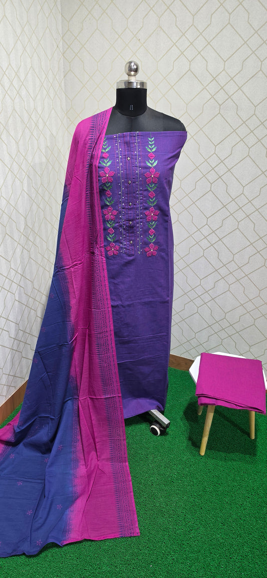 College / office wear silk suit - 05