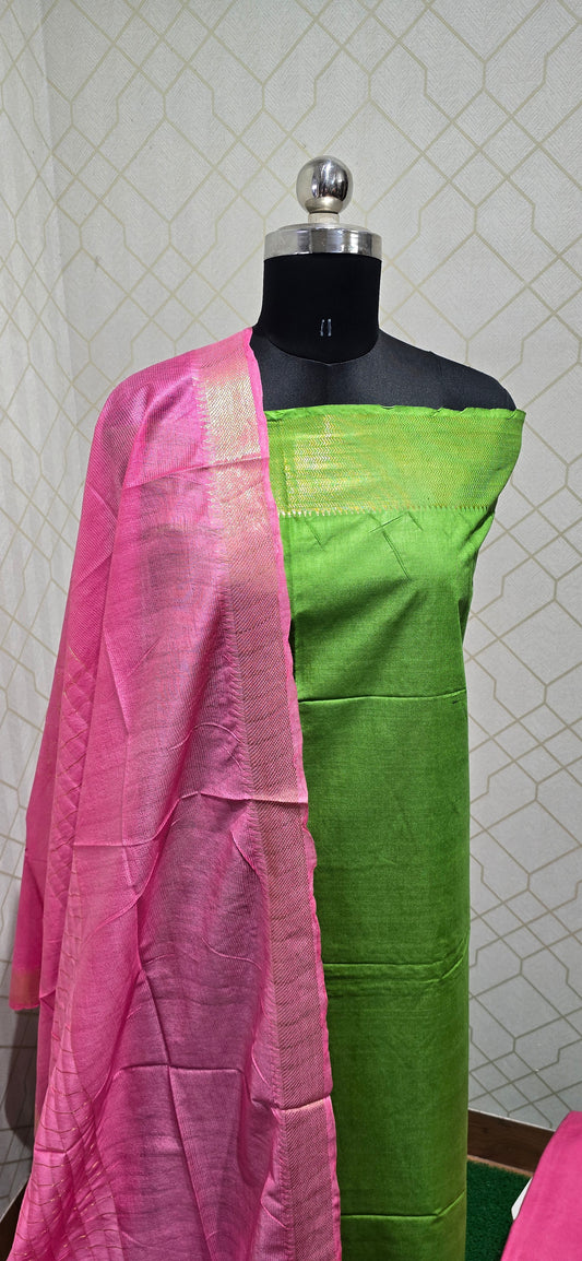 Mangalagiri 3 piece silk - MSP02