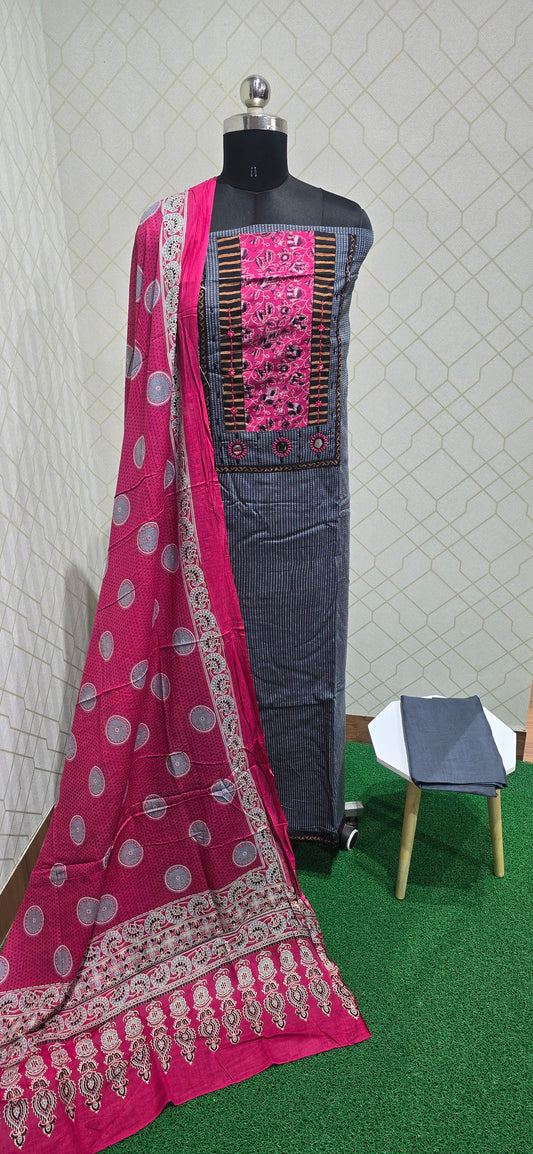 Block Printed Jaipuri Cotton - 22