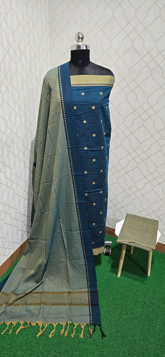 Office wear Handloom Cotton Suits - 03