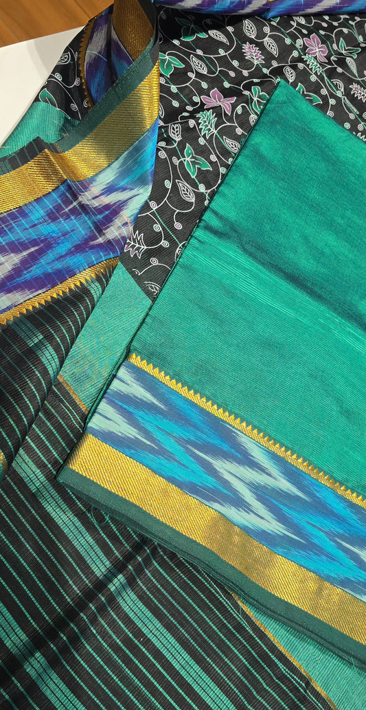 Mangalagiri 3 piece silk - MSP35
