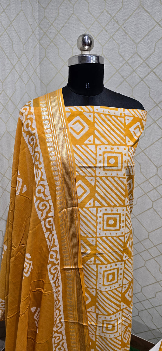 Bathik Cotton Suit - BC04