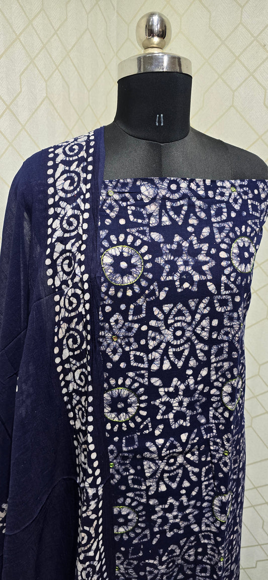 Bathik Cotton Suit - ASB05